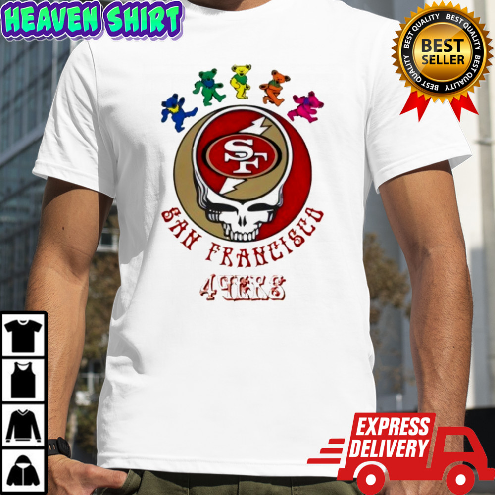 San Francisco 49ers x Grateful Dead shirt