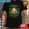 Santa Merry Liftmas Strength Christmas shirt