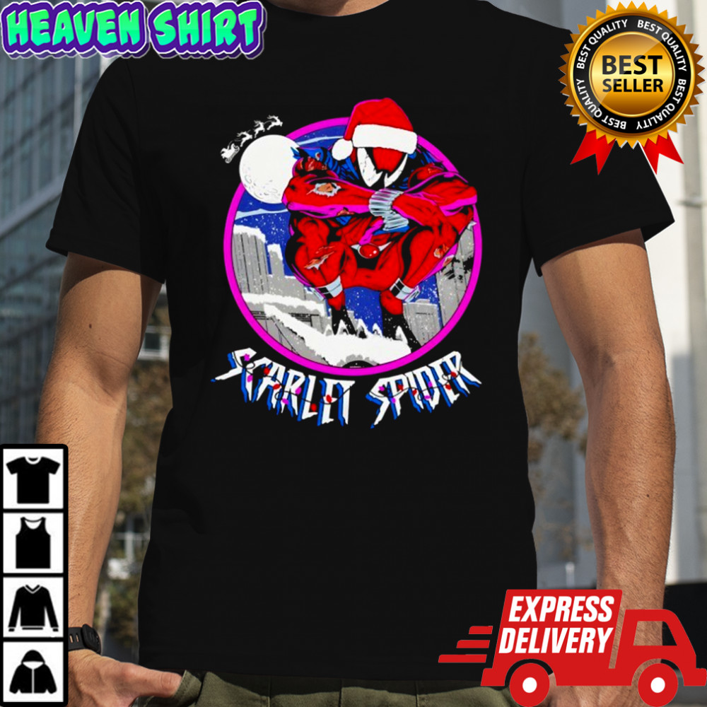 Scarlet Spider Santa Christmas shirt