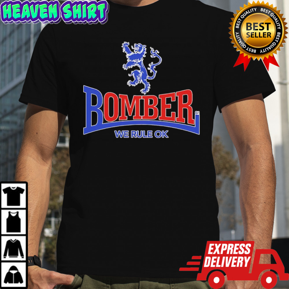 Scottish Lion Bomber We Rule O.K. shirt