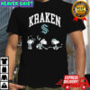 Seattle Kraken x Peanuts Snoopy release the Kraken hockey shirt
