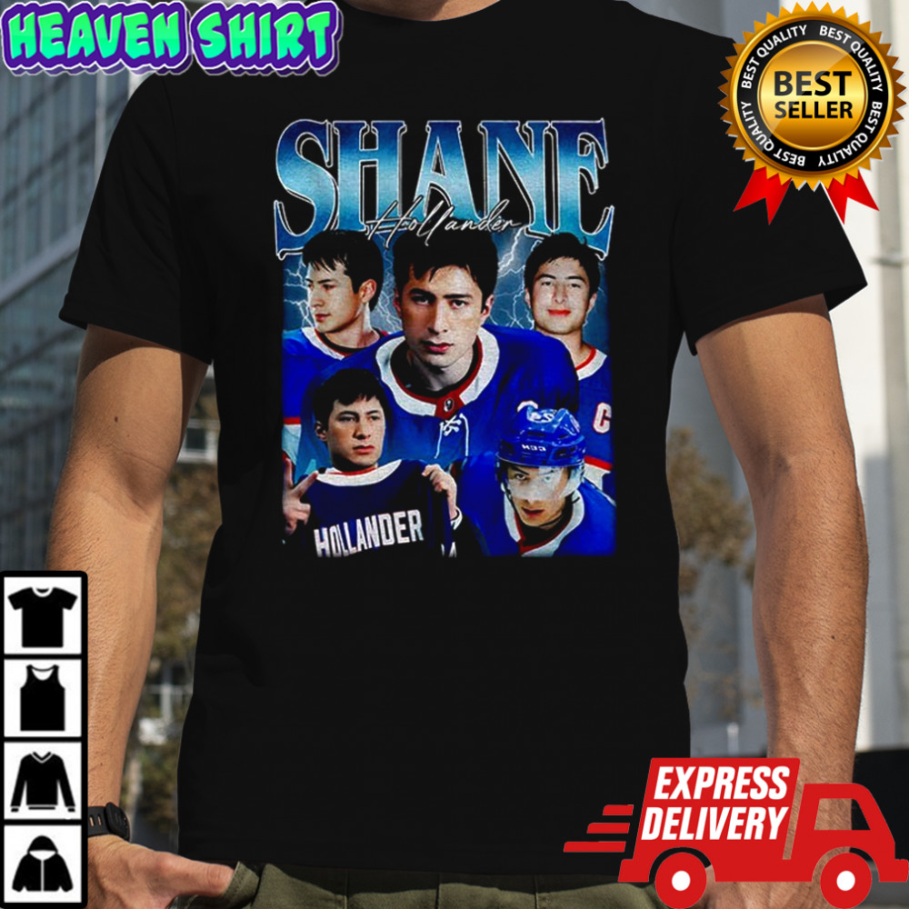 Shane Hollander Queer Hockey graphic shirt