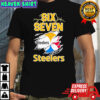 Six Seven Pittsburgh Steelers logo shirt