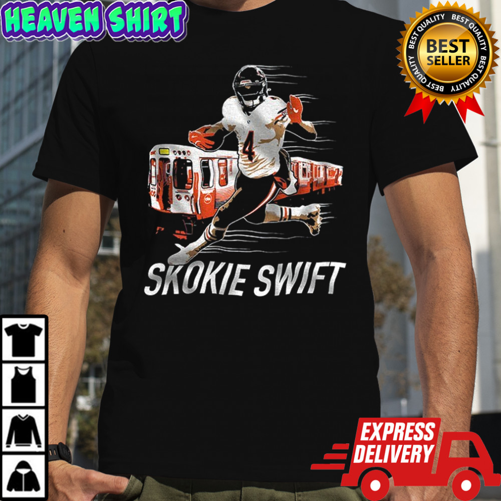 Skokie Swift D’Andre Swift Chicago Bears NFL Football 2025 shirt