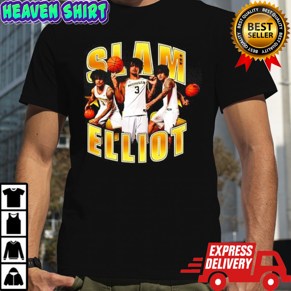 SLAM Elliot Cadeau Michigan Jersey shirt