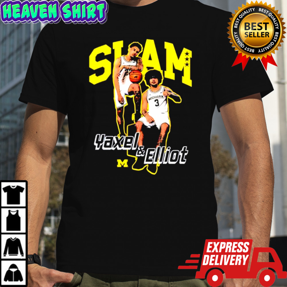 SLAM Yaxel & Elliot Michigan jersey shirt