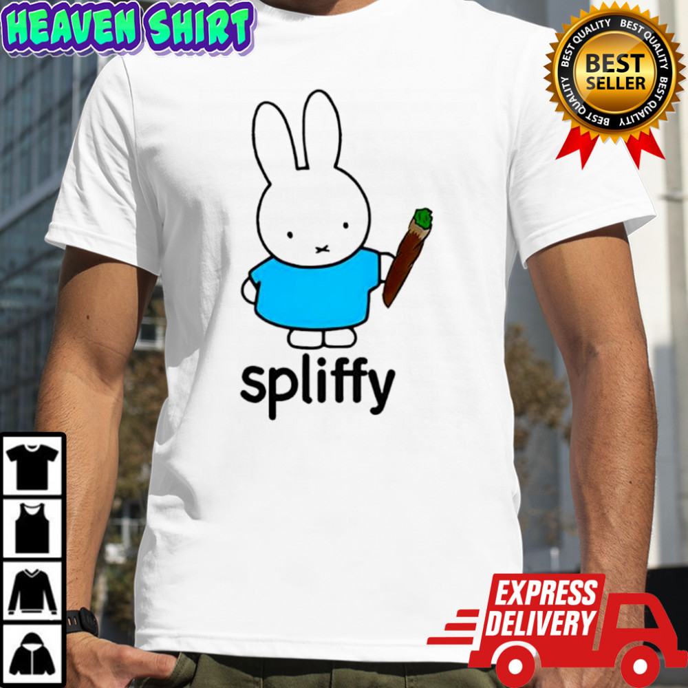 Spliffy Bunny graphic shirt