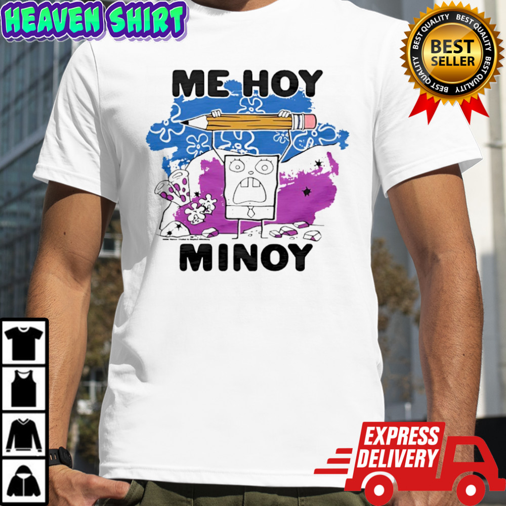Sponge SquarePants DoodleBob Me Hoy Minoy graphic shirt