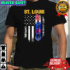 St Louis Cardinals St Louis Blues St Louis Battlehawks St Louis City SC American flag shirt