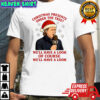 Steve McManaman Christmas presents under the tree we’ll have a look ugly Christmas shirt