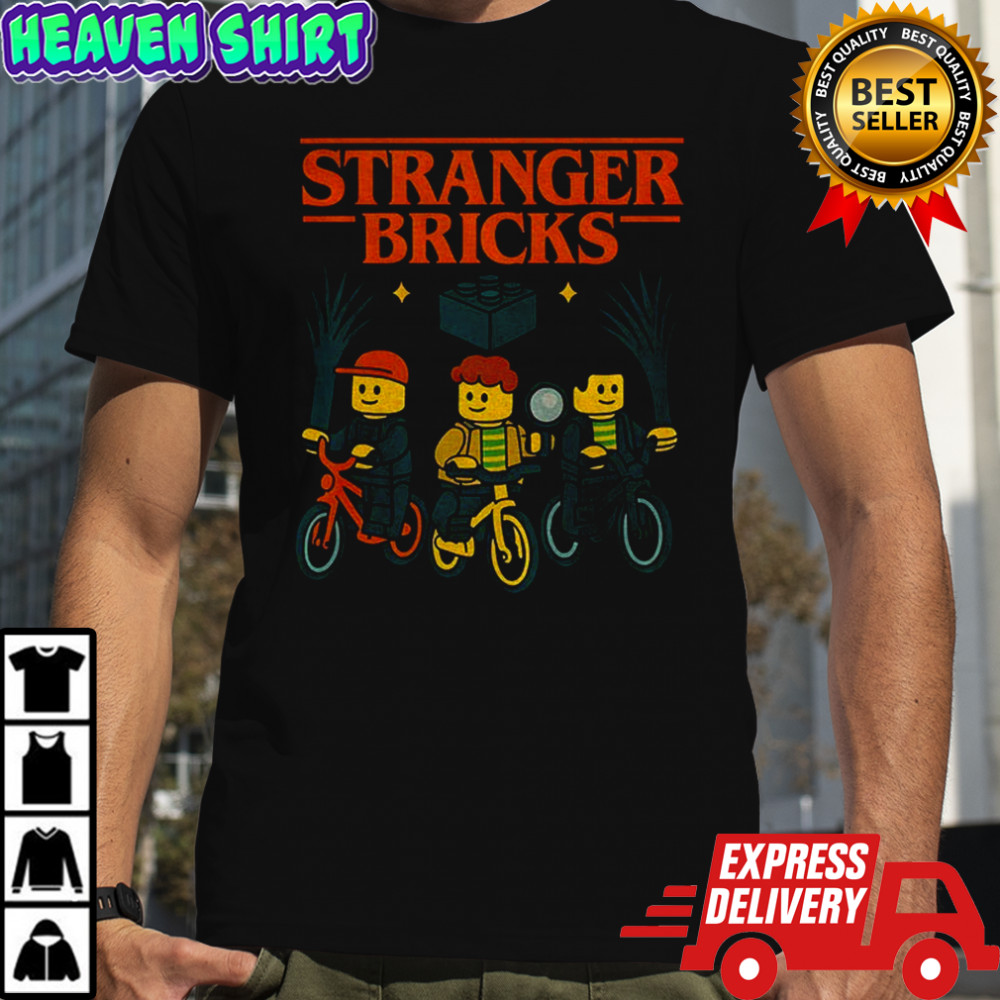 Stranger Bricks Bike Stranger Things shirt