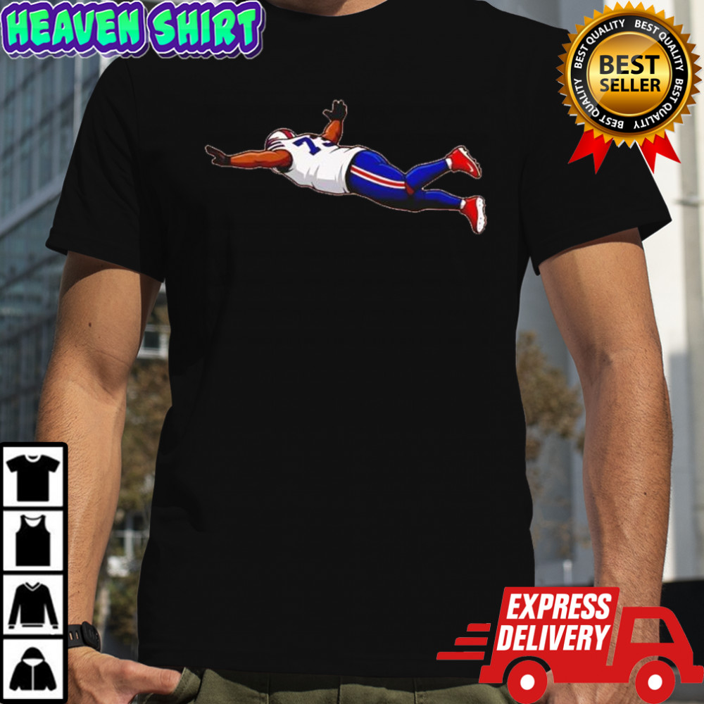 Super Josh Buffalo Bills number 75 football player shirt