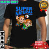 Super Natural Bros graphic shirt