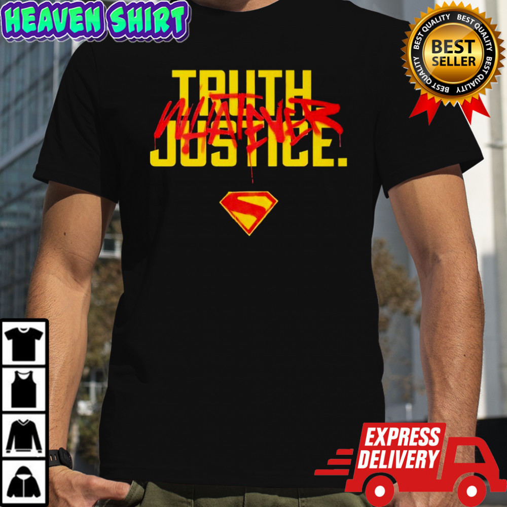 SUPERGIRL 2026 Movie Truth Justice Whatever shirt