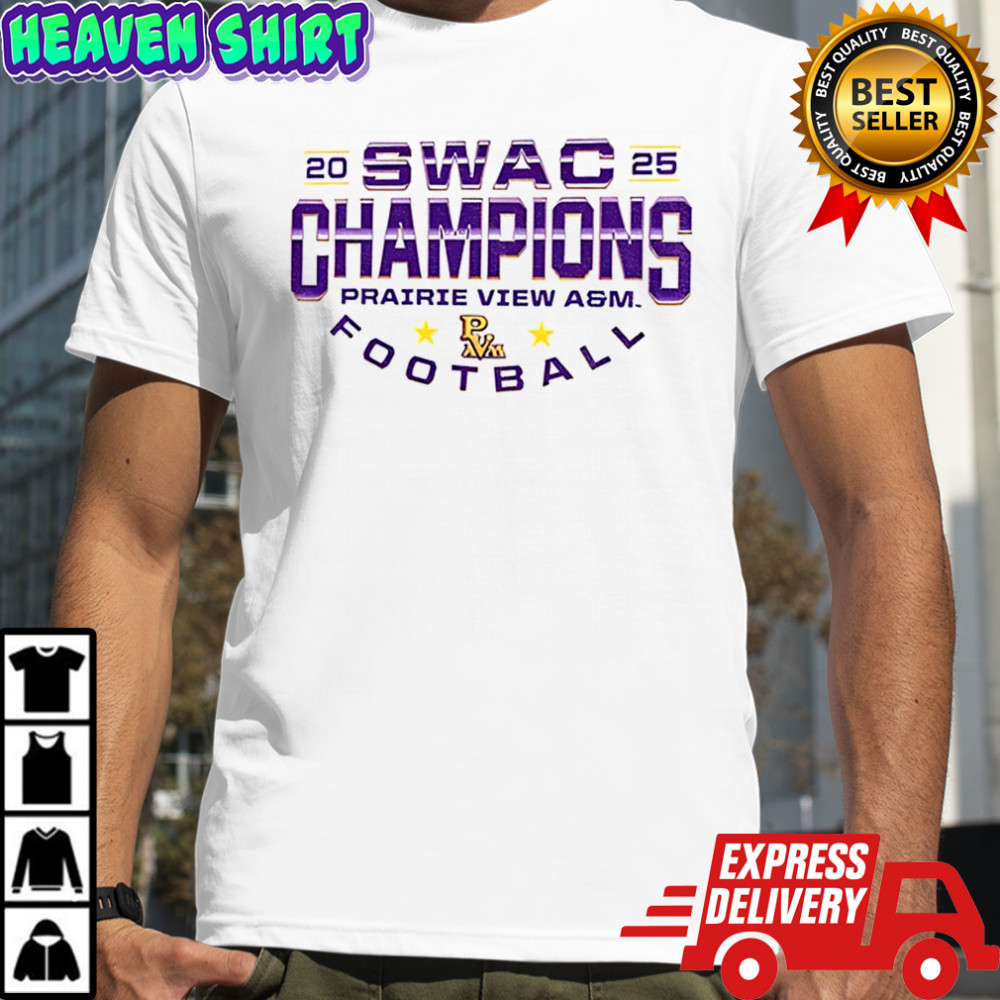 SWAC Prairie View A&M Champions Football 2025 shirt