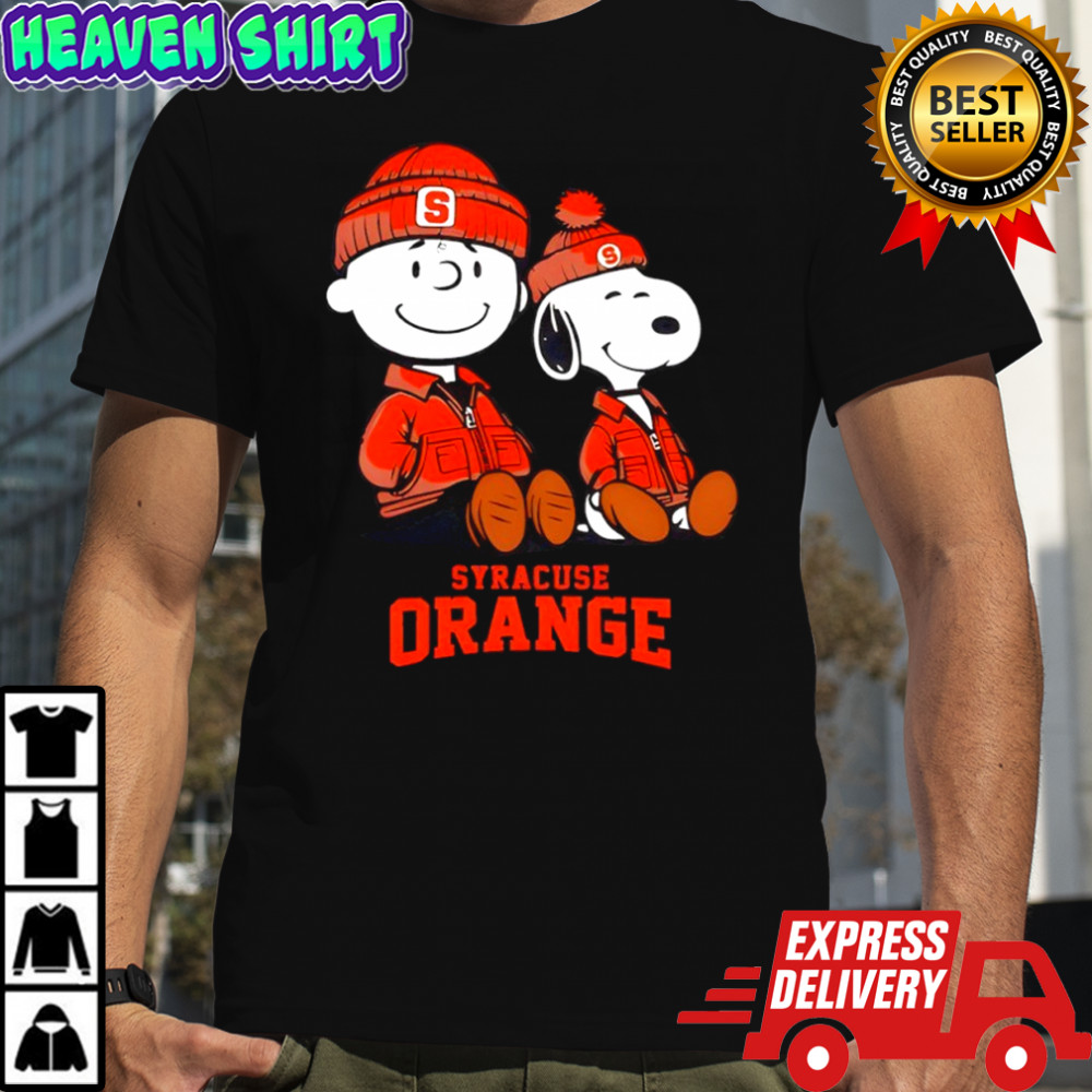 Syracuse Orange x Snoopy and Charlie Brown shirt