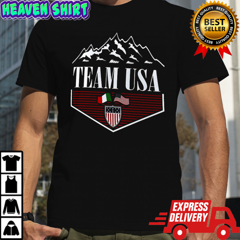 Team USA 2026 Winter Olympics Diamond logo shirt