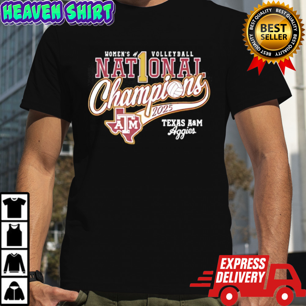 Texas A&M 2025 Volleyball National Champions Shirt