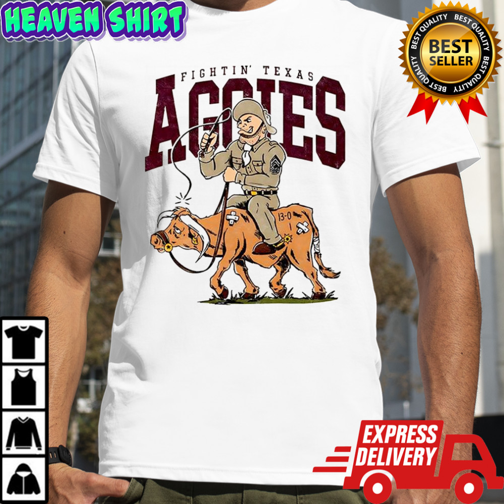 Texas A&M Aggies Fightin’ Texas Sarge mascot shirt