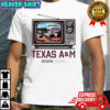 Texas A&M Aggies Playoff First Round TV 2025 T-shirt