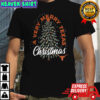 Texas Longhorns Merry Christmas tree shirt
