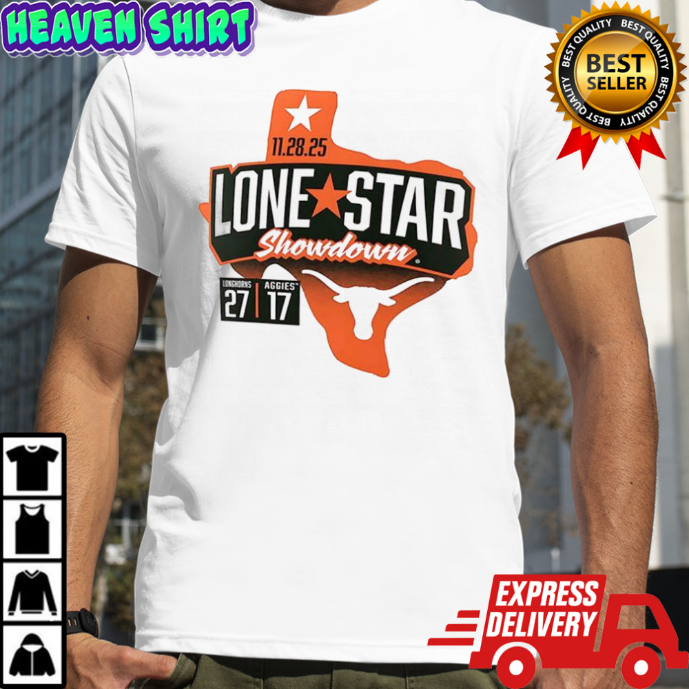 Texas Longhorns vs. Texas A&M Aggies 2025 Lone Star Showdown shirt
