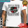 Texas Tech Red Raiders football Big 12 Conference Champions shirt