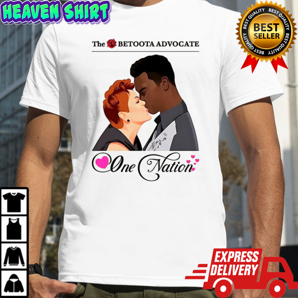 That Betoota Advocate one nation Pauline Hanson kissing shirt