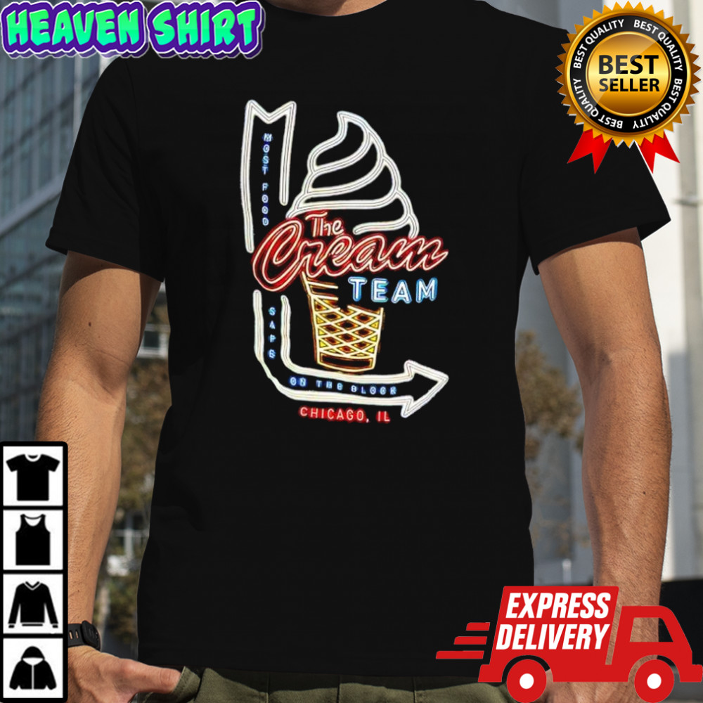 The Cream Team Neon Chicago IL shirt