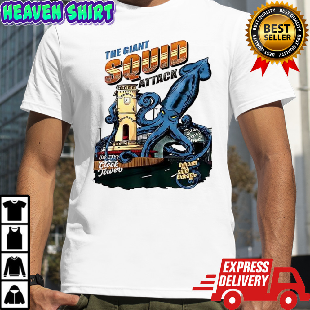 The Giant Squid attack shirt