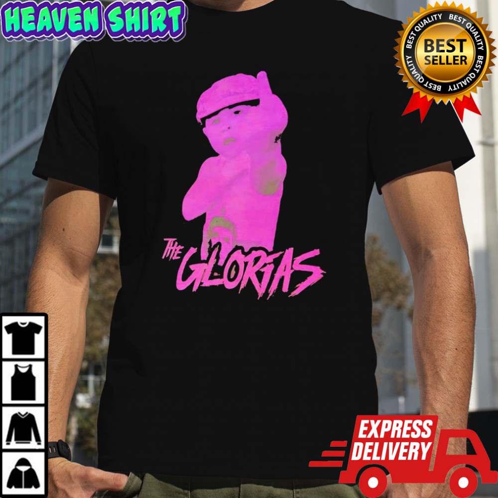 The Glorias middle finger pink boy meme shirt
