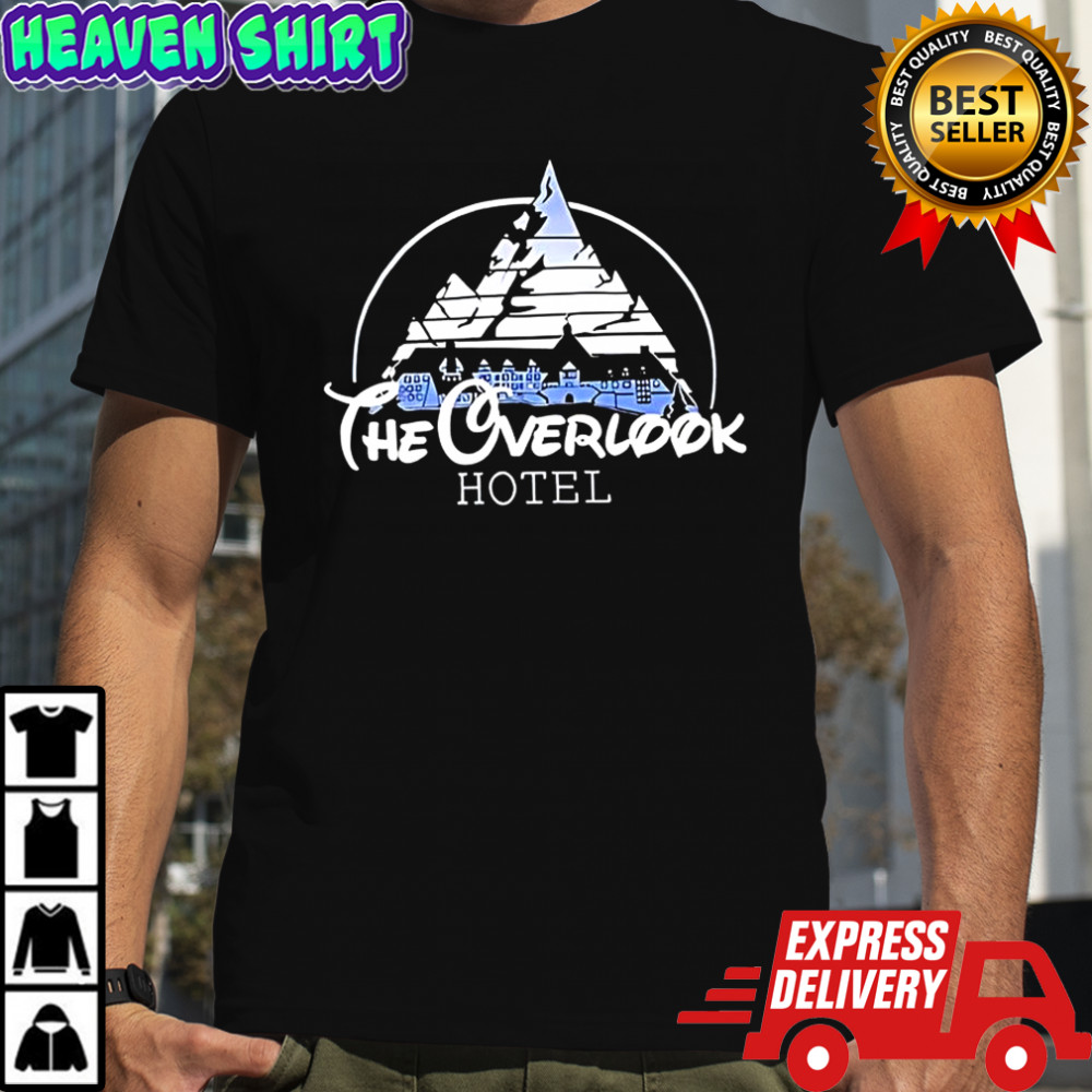 The Overlook hotel the Shining horror movie X Disney shirt