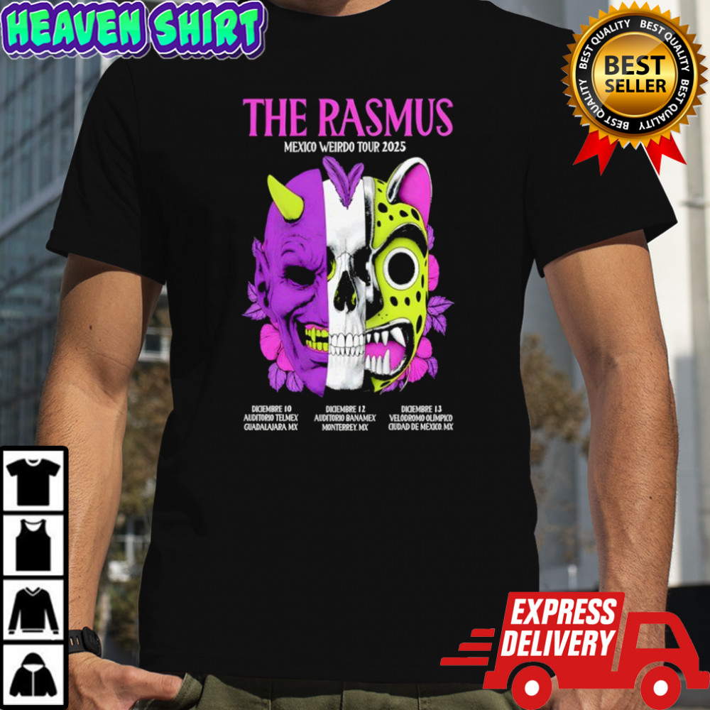 The Rasmus Mexico Tour December 2025 shirt