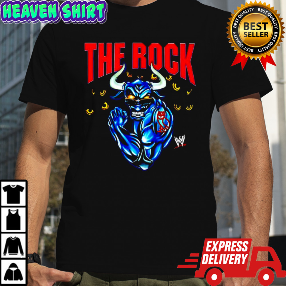 The Rock Brahma Bull OVO x WWE shirt