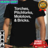 Tom Morello Torches pitchforks molotovs and bricks 2025 World Tour Shirt