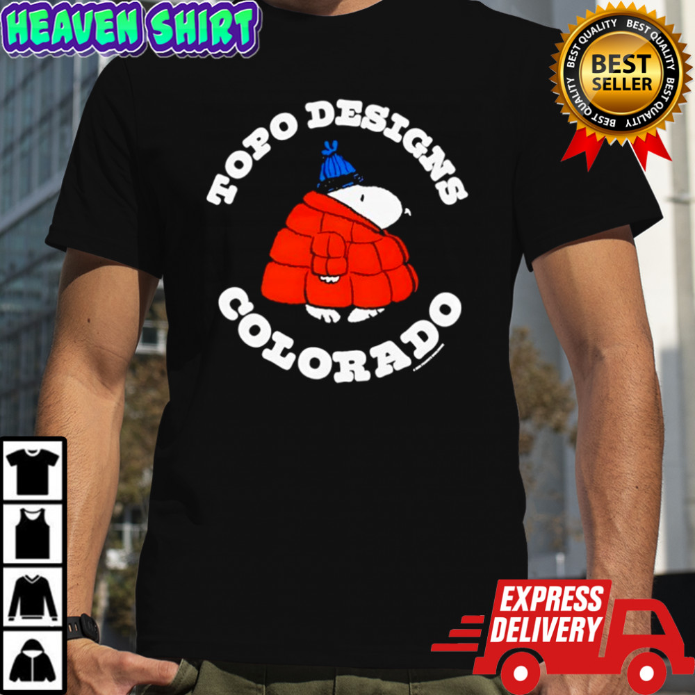 Topo Designs Colorado Snoopy shirt
