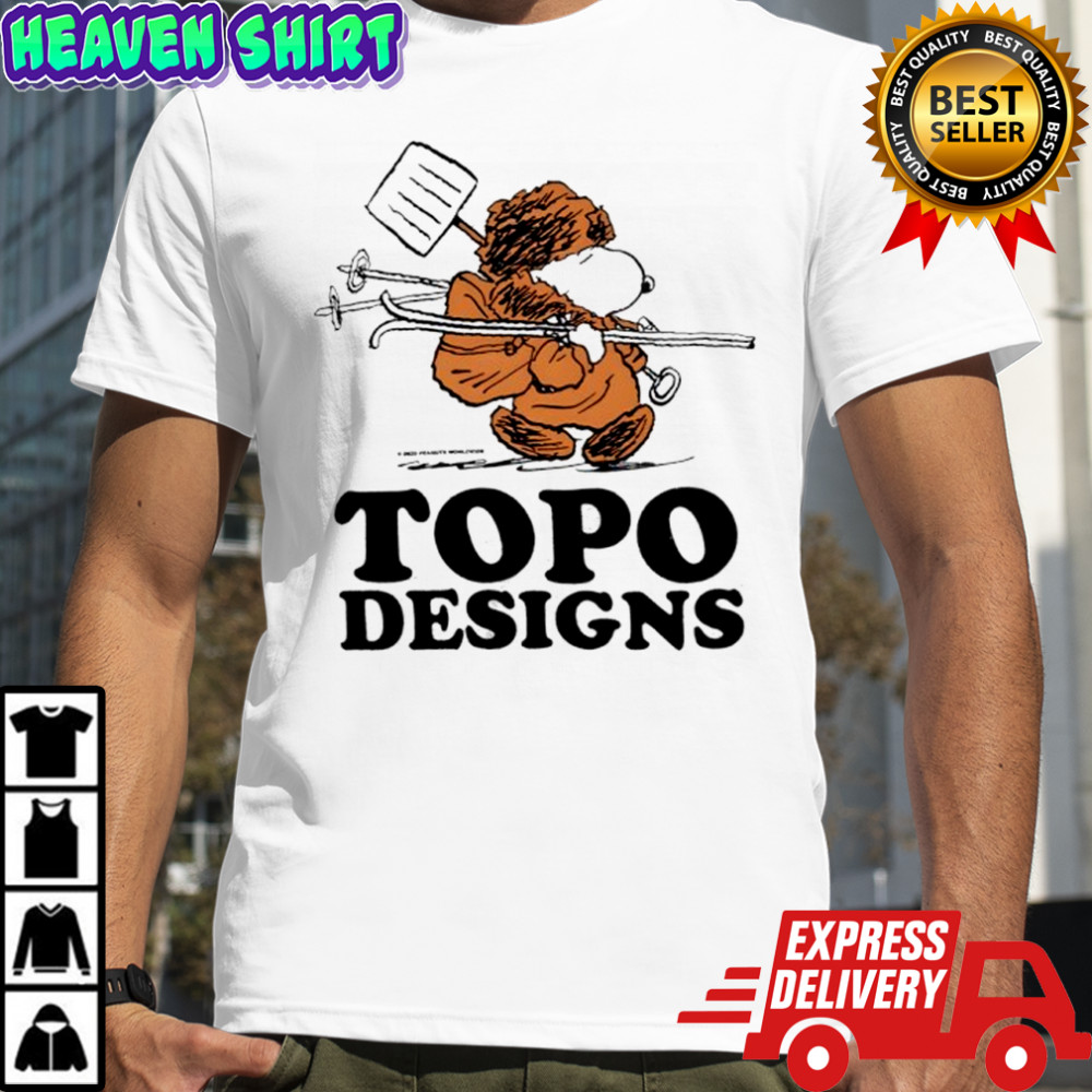 Topo Designs x Snoopy shirt