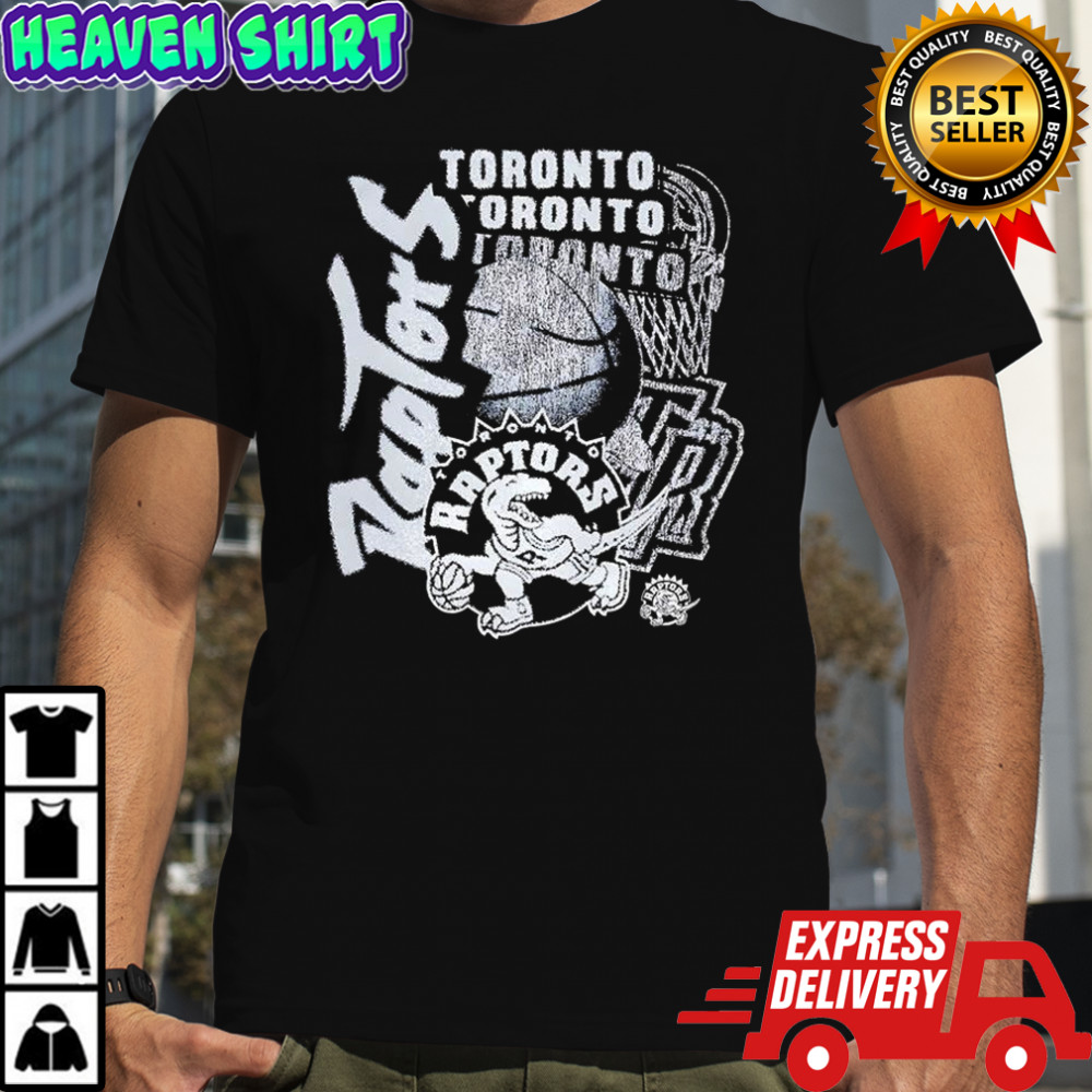 Toronto Raptors basketball classics overlap logo shirt