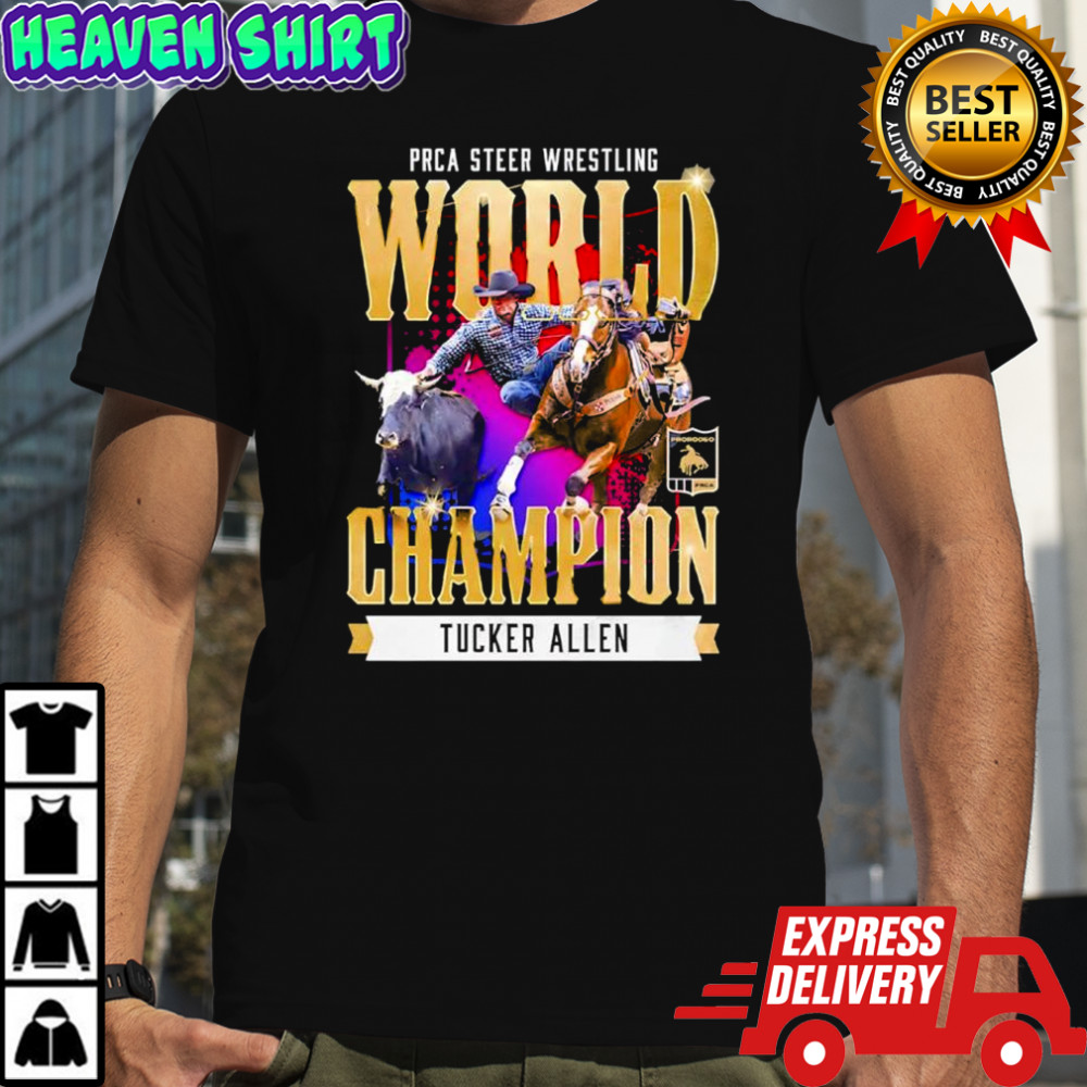 Tucker Allen NFR 2025 PRCA Steer Wrestling World Champion shirt