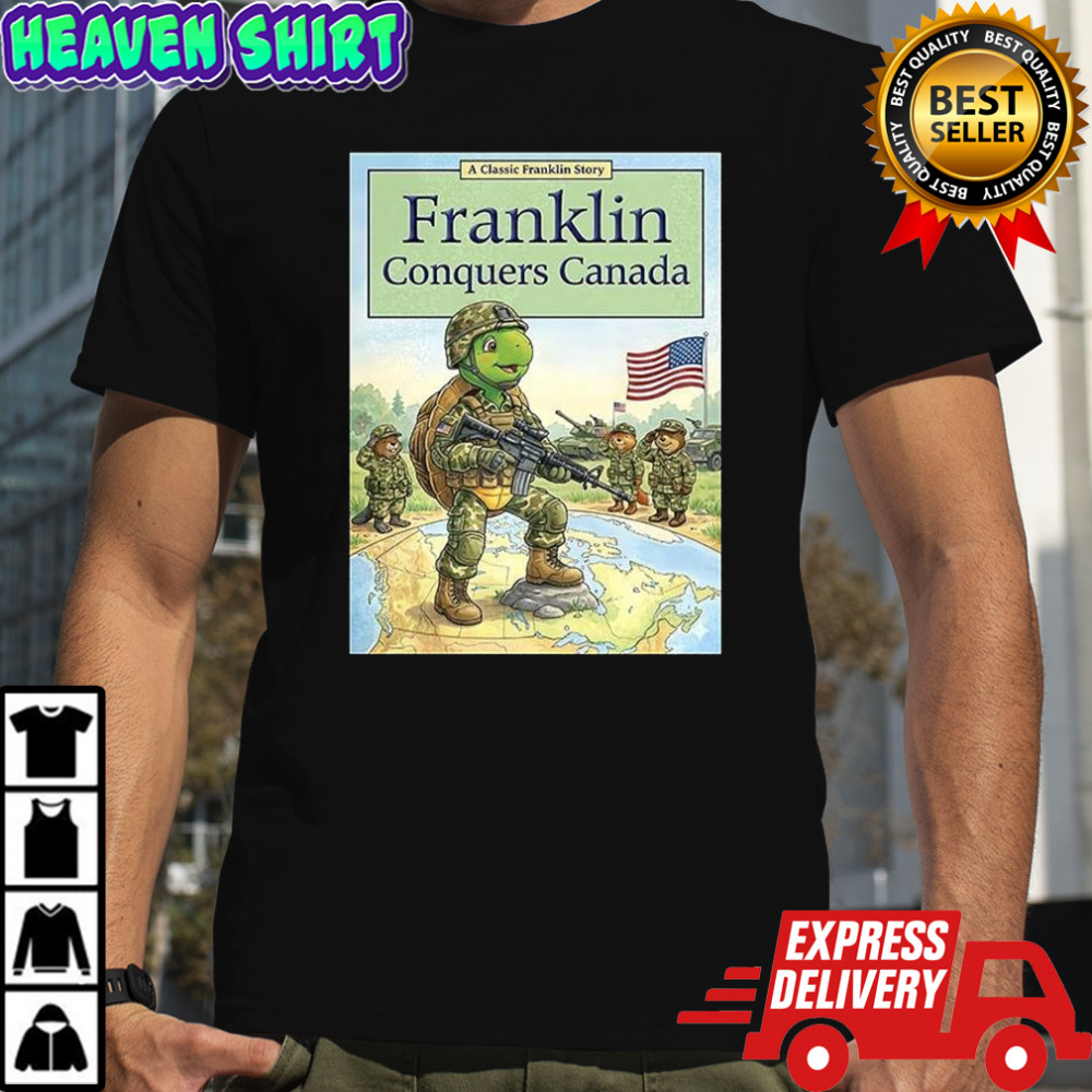 Turtle Franklin conquerors Canada shirt