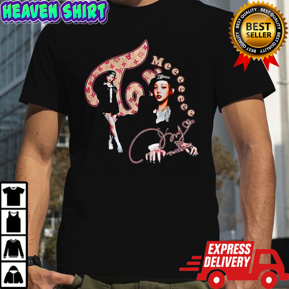 TWICE Nayeon Meeeee signature graphic vintage music lover shirt