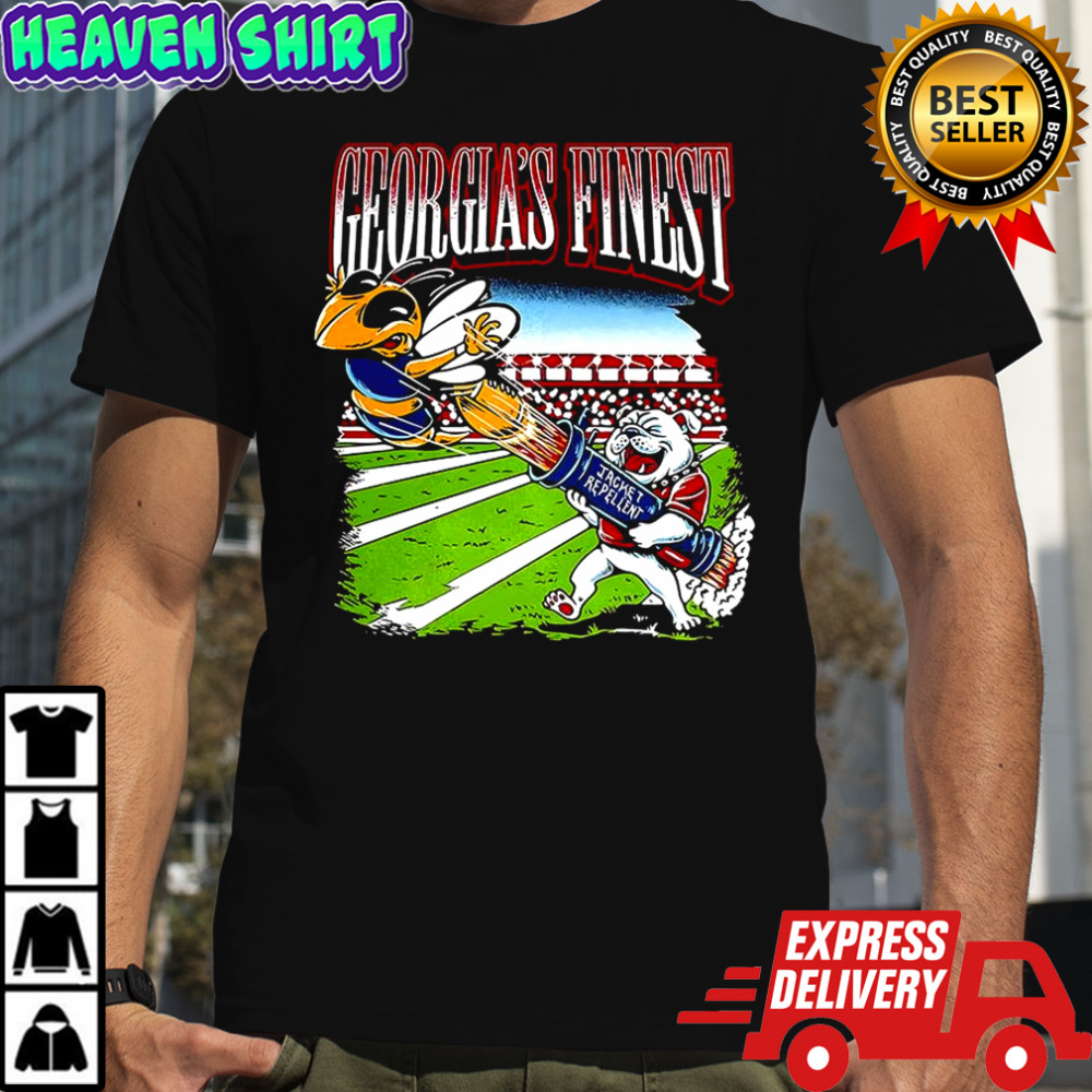 UGA vs Georgia Tech Yellow Jackets Geor Gia’s Finest shirt