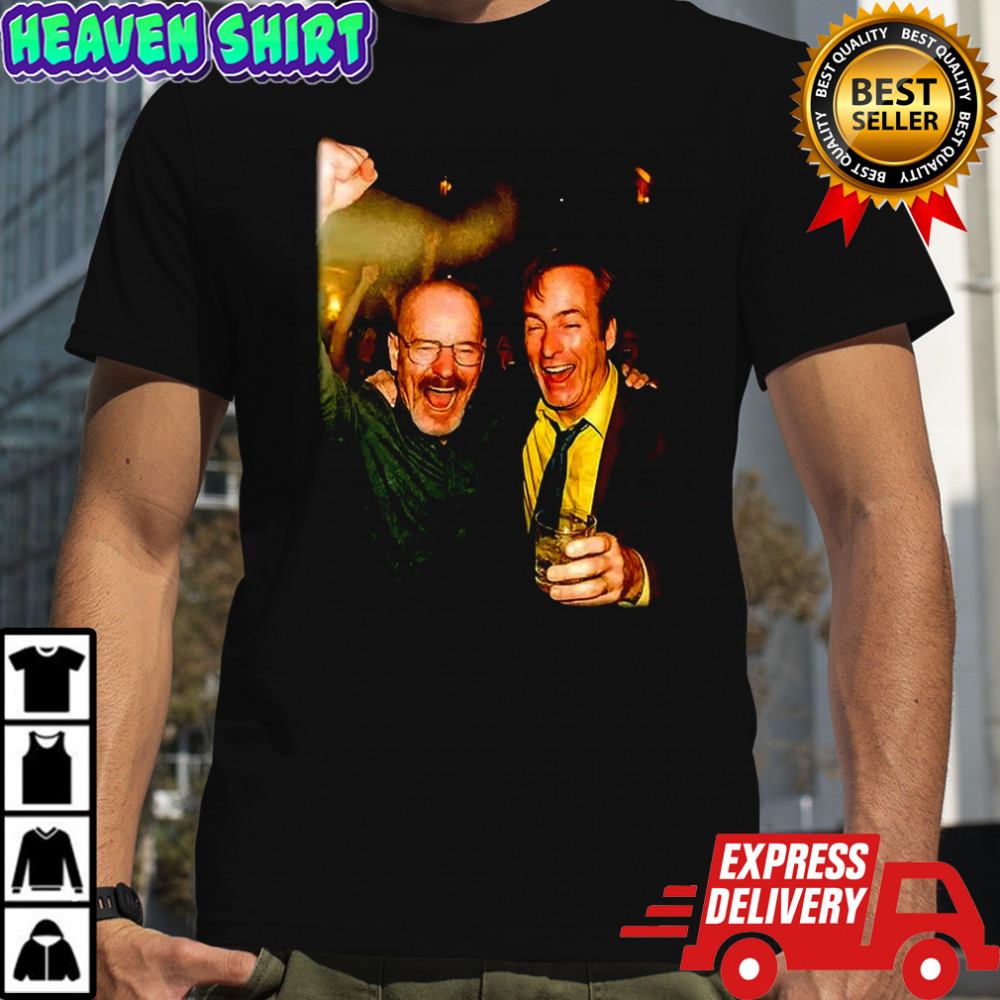 Walter White and Saul Goodman Breaking Bad party shirt