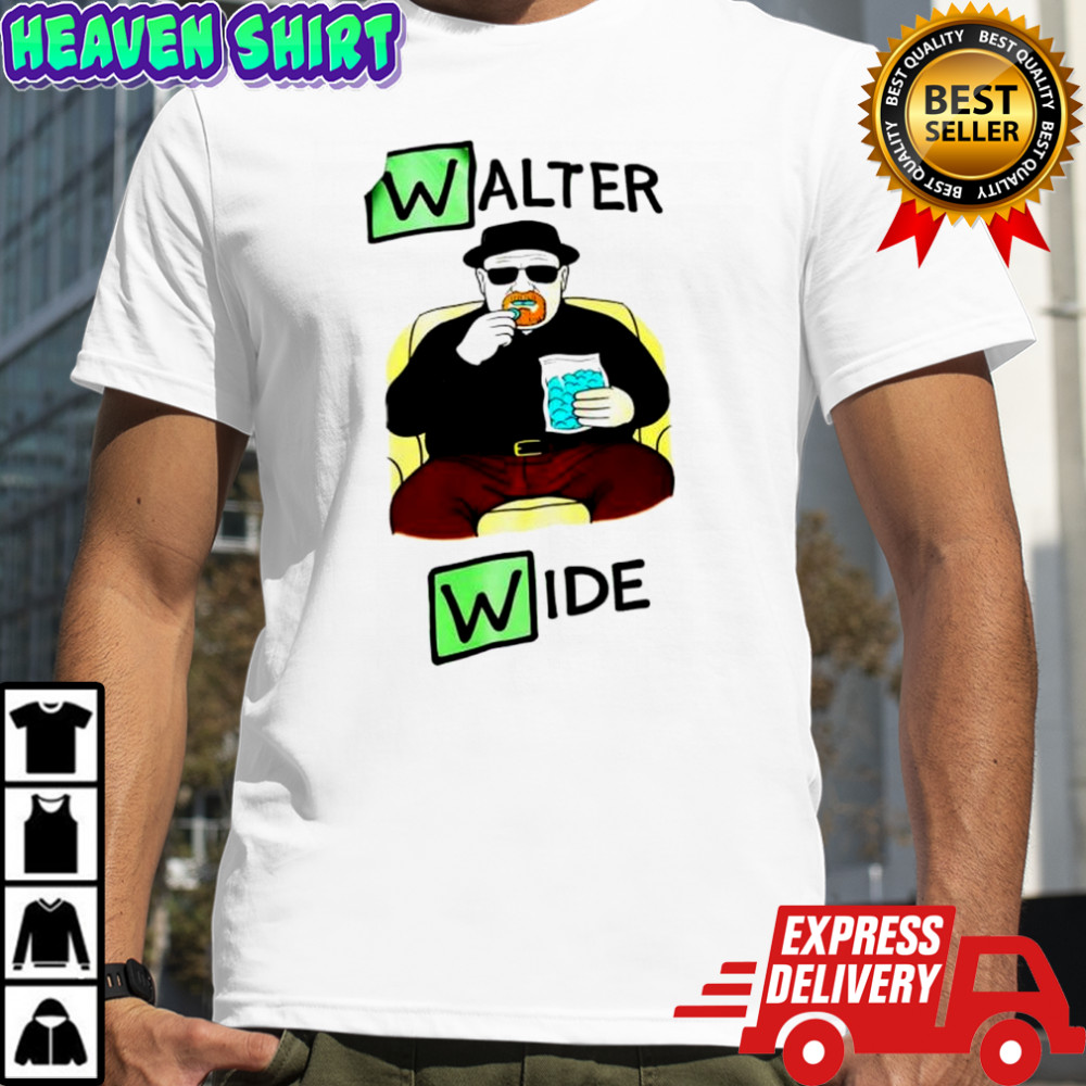 Walter Wide Breaking Bad graphic shirt