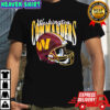 Washington Commanders NFL logo Gradient helmet football lover shirt
