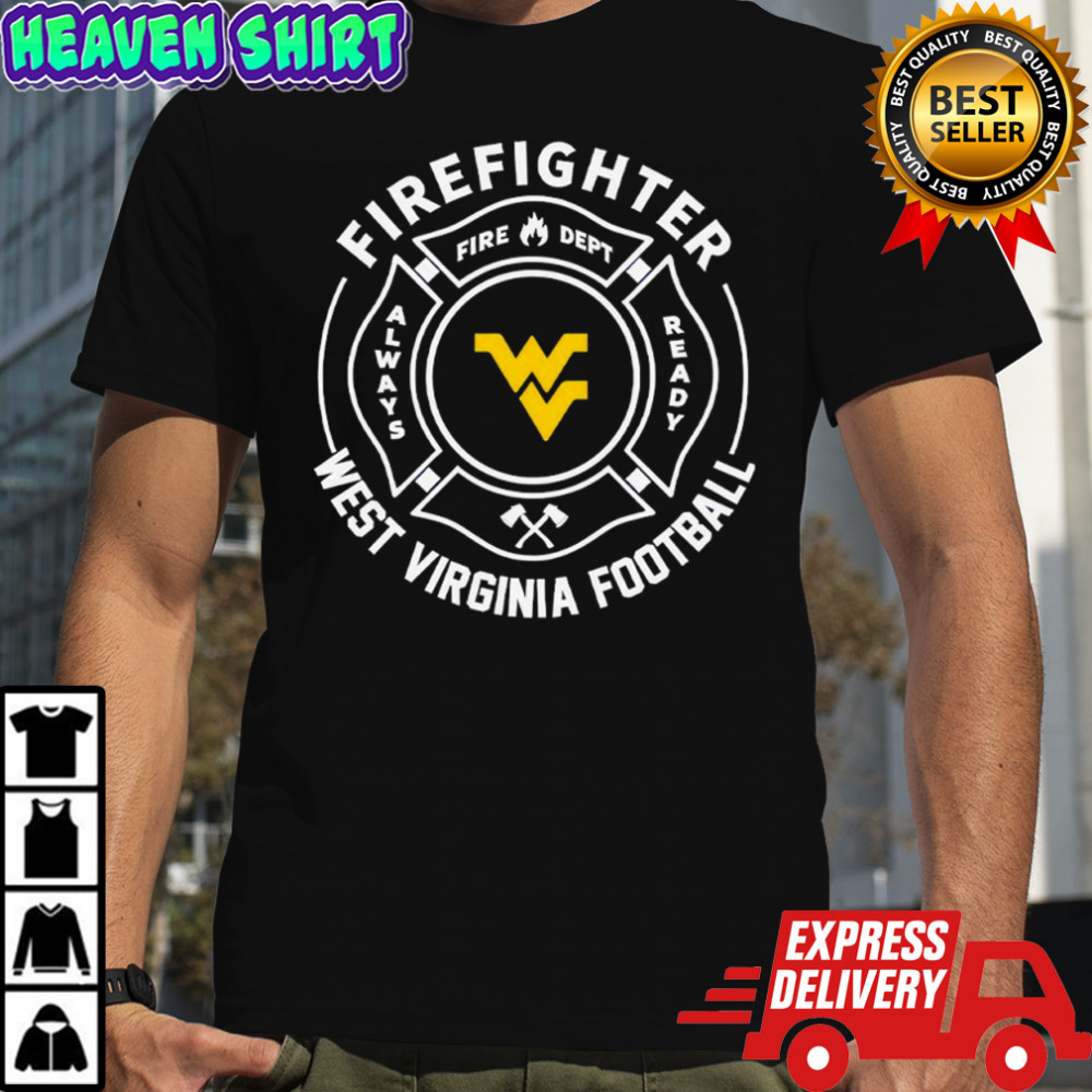West Virginia Football Firefighter Shirt