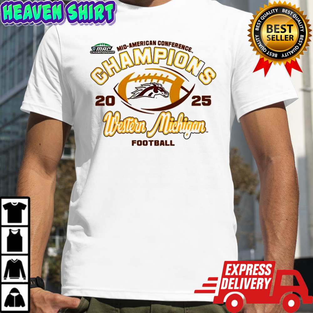 Western Michigan Broncos Mid-American Conference 2025 shirt