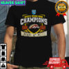 Western Michigan Broncos NCAA 2025 Myrtle Beach Bowl Champions Logo T-Shirt