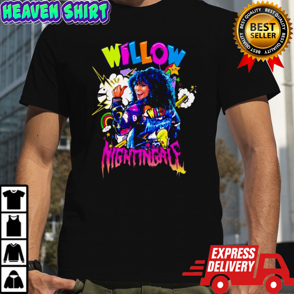 Willow Nightingale Aew Graphic Series Shirt