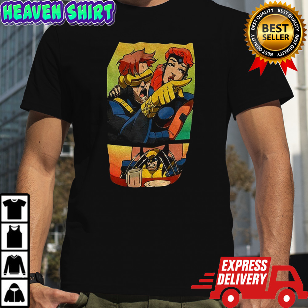 Wolverine Prowl X-Men Jean Grey Anime cartoon shirt